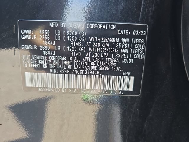 Used 2023 Subaru Outback Limited AWD/4WD image 38
