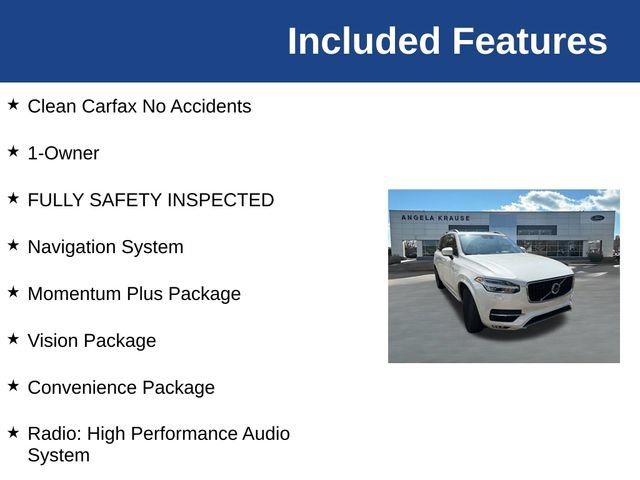 Used 2017 Volvo XC90 T6 Momentum w/ Vision Package AWD/4WD image 5
