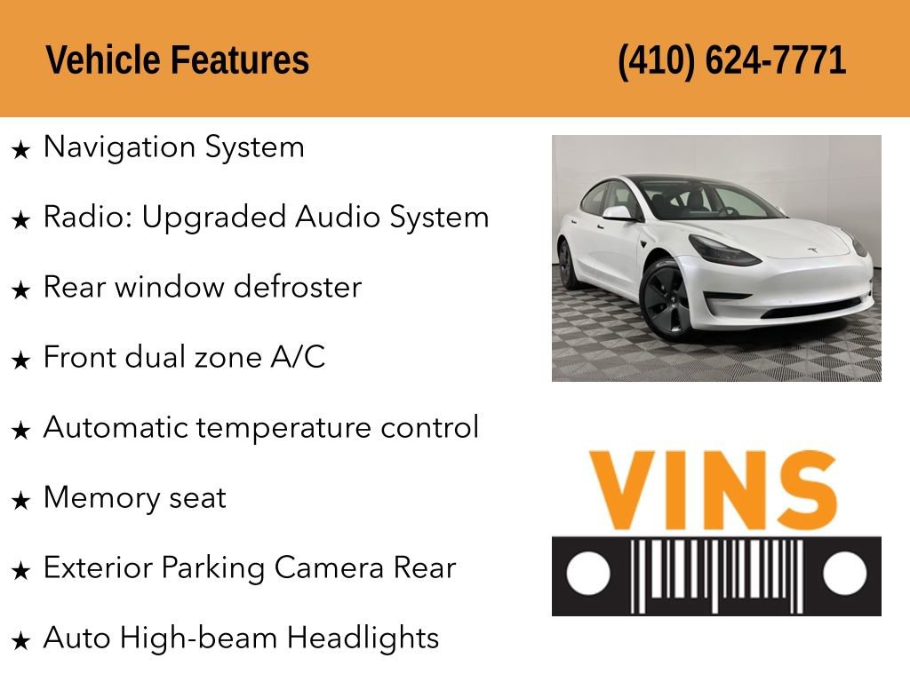 Used 2021 Tesla Model 3 Standard Range Plus image 5