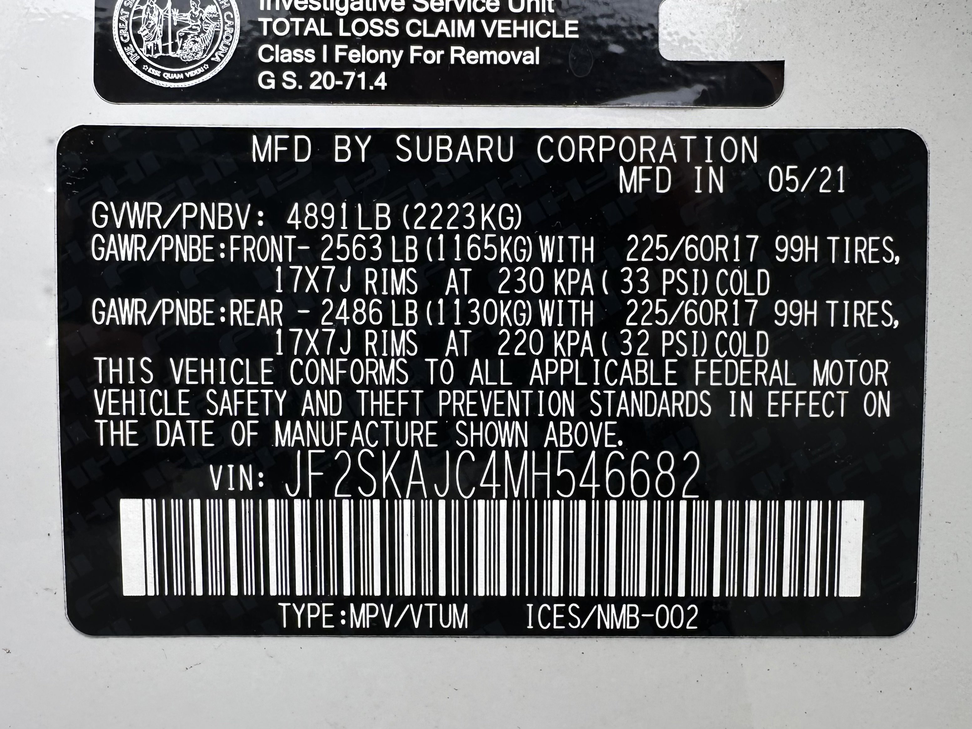 Used 2021 Subaru Forester Premium w/ Popular Package #1 AWD/4WD image 22