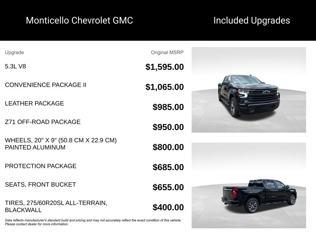 New 2026 Chevrolet Silverado 1500 RST w/ Convenience Package II AWD/4WD image 5