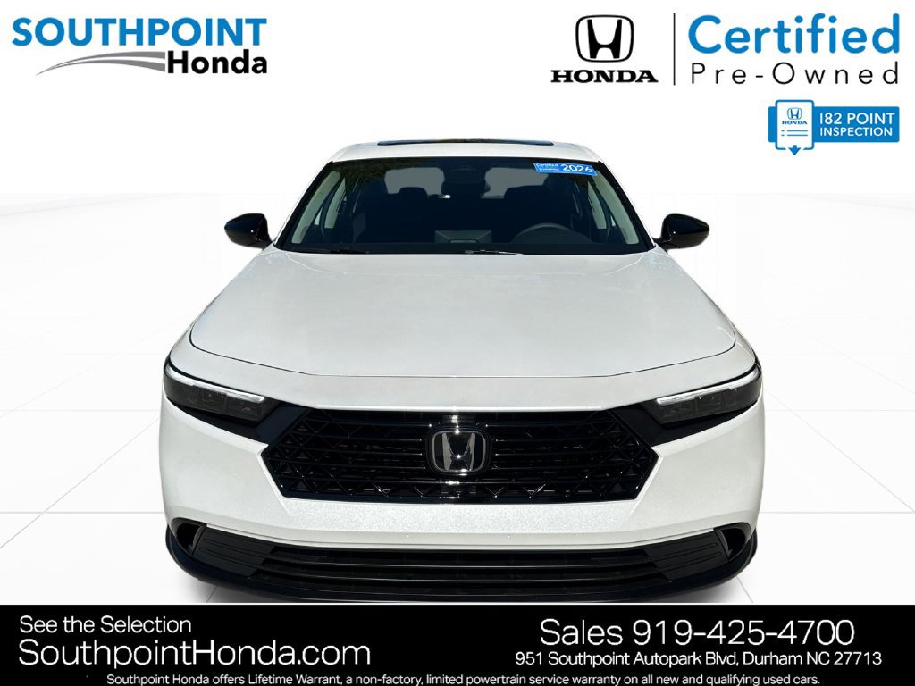 Certified 2026 Honda Accord SE image 2