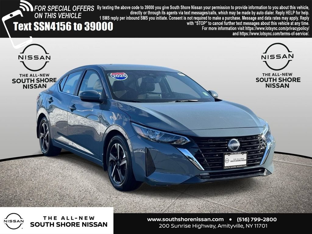 Used 2025 Nissan Sentra SV w/ All-Weather Package FWD image 1