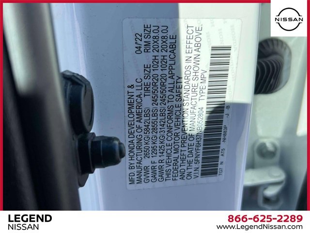 Used 2022 Honda Pilot Sport image 20