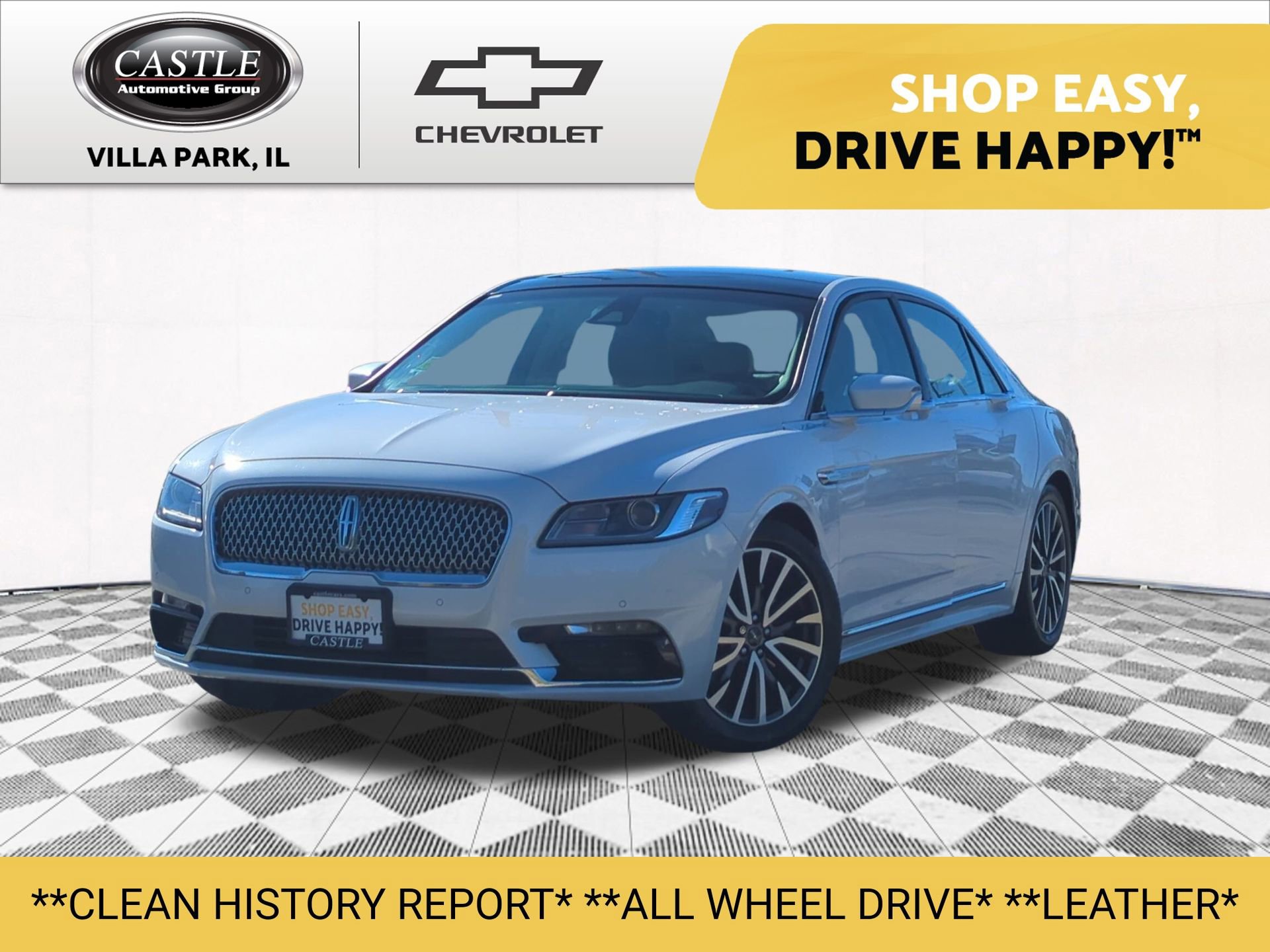 Used 2019 Lincoln Continental Select w/ Continental Climate Package