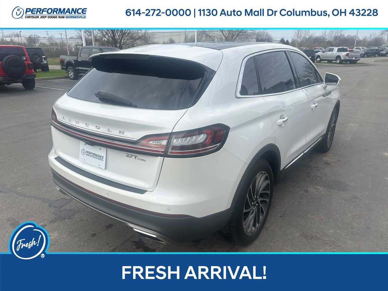 Used 2020 Lincoln Nautilus Reserve w/ Equipment Group 201A image 4