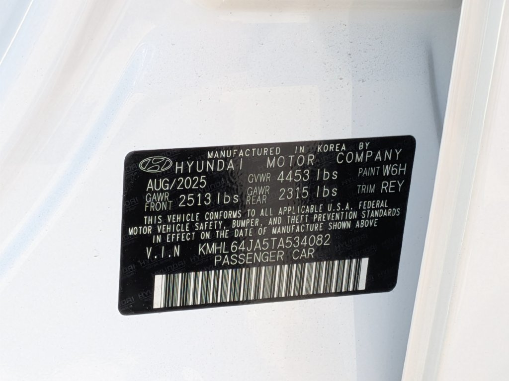 New 2026 Hyundai Sonata SEL FWD image 33