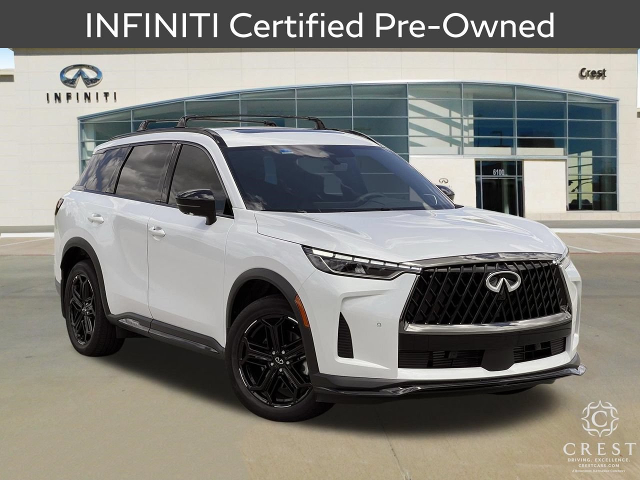 Certified 2026 INFINITI QX60 Sport w/ Dark Cargo Package