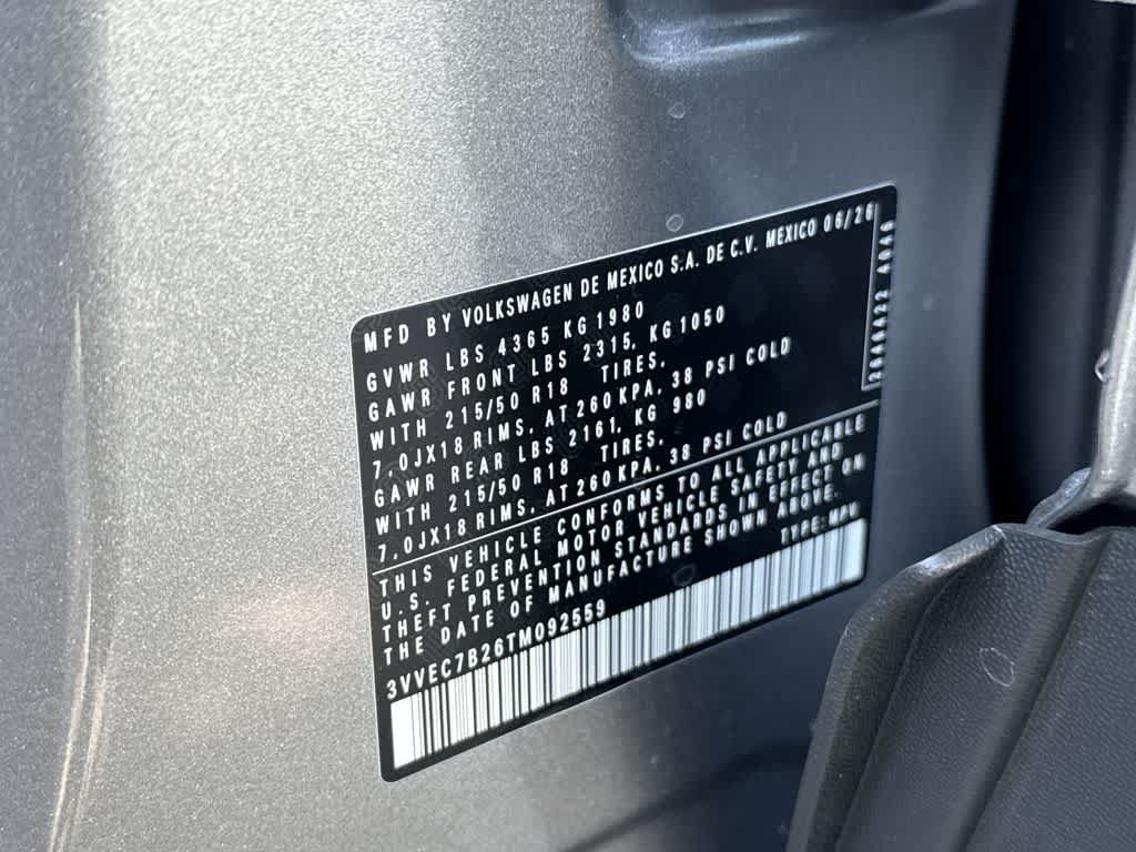 New 2026 Volkswagen Taos SE FWD image 29