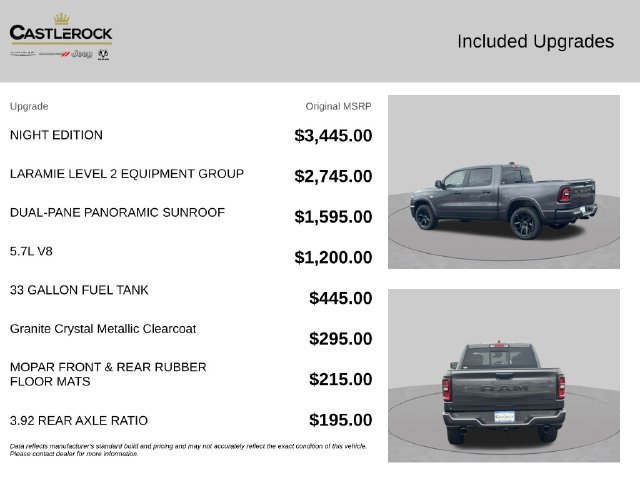 New 2026 RAM 1500 Laramie w/ Night Edition AWD/4WD image 4