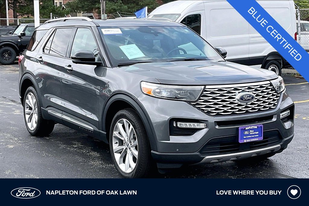 Certified 2022 Ford Explorer Platinum w/ Equipment Group 601A AWD/4WD image 1