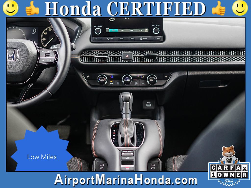 Certified 2025 Honda HR-V Sport image 21