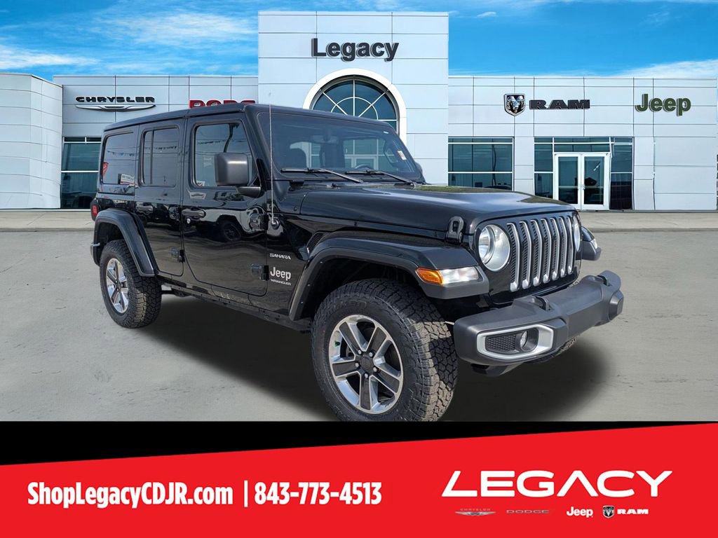 Used 2023 Jeep Wrangler Sahara image 1