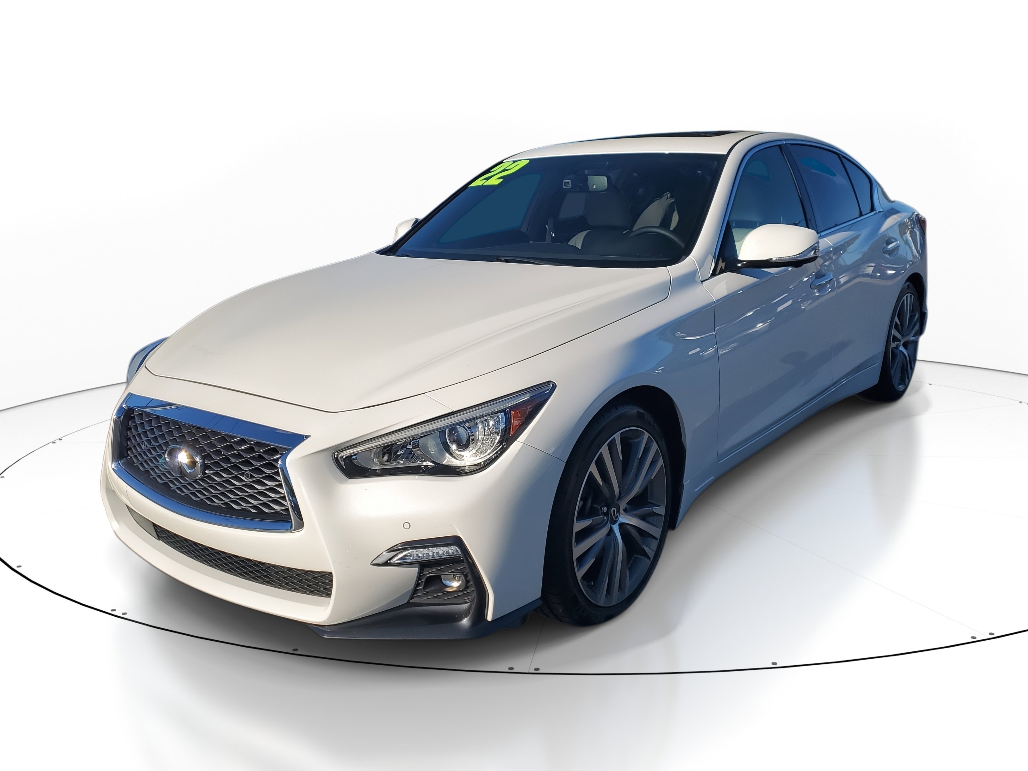 Used 2022 INFINITI Q50 Sensory image 3