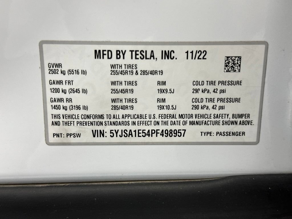 Used 2023 Tesla Model S Standard Range AWD/4WD image 34