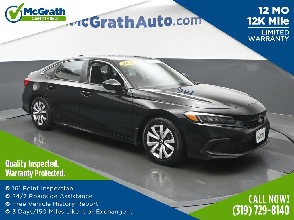 Used 2022 Honda Civic LX