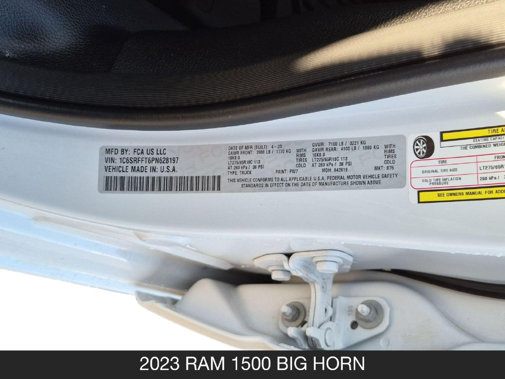 Used 2023 RAM 1500 Big Horn AWD/4WD image 25