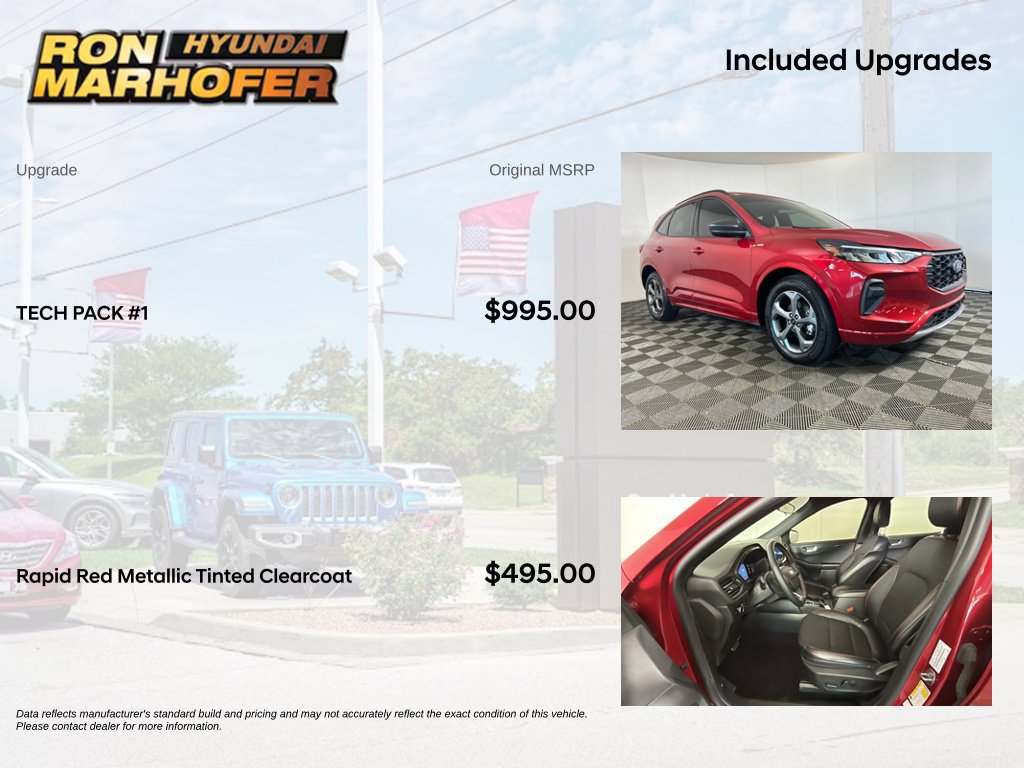 Used 2024 Ford Escape ST-Line w/ Tech Pack #1 FWD image 6