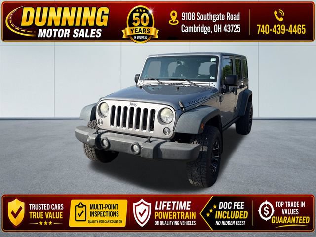 Used 2014 Jeep Wrangler Unlimited Rubicon w/ Connectivity Group AWD/4WD image 1