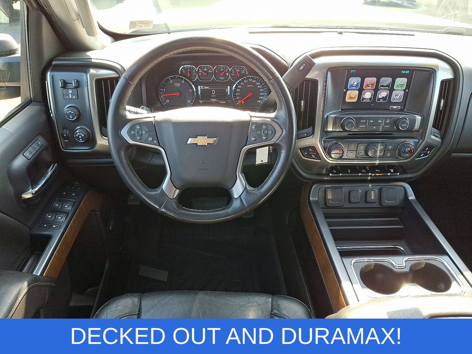 Used 2018 Chevrolet Silverado 2500 LTZ w/ Duramax Plus Package AWD/4WD image 13