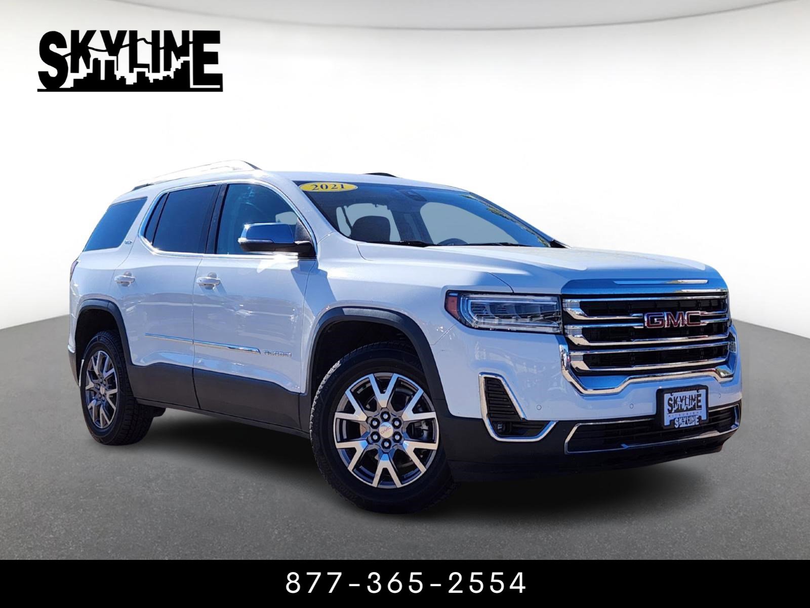 Used 2021 GMC Acadia SLT w/ LPO, Bright Accent Package