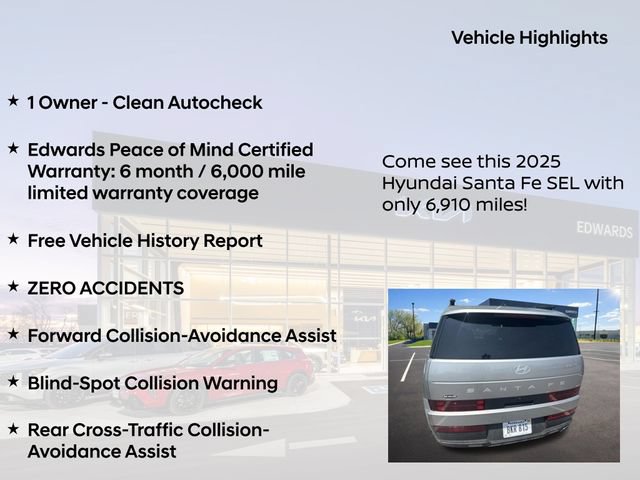 Used 2025 Hyundai Santa Fe SEL AWD/4WD image 9