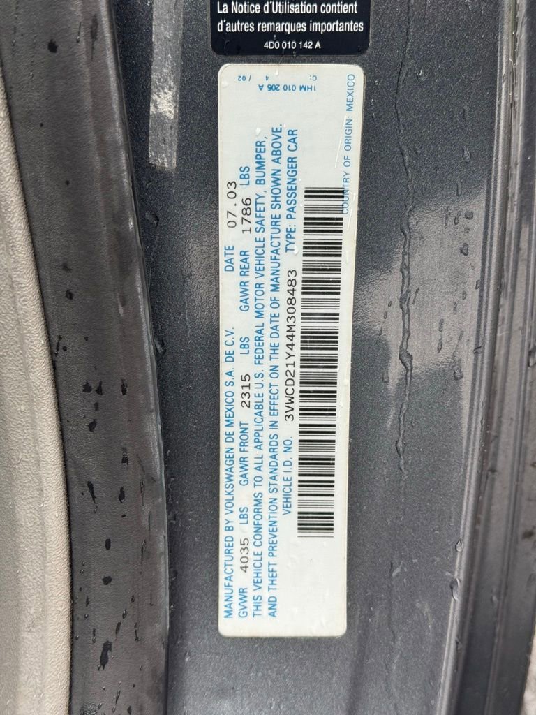 Used 2004 Volkswagen Beetle GLS image 20