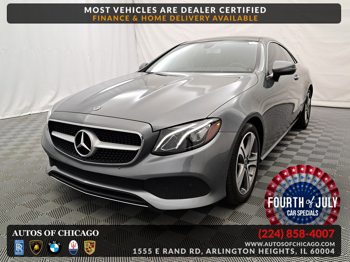 Used 2018 Mercedes-Benz E 400 Coupe w/ Premium 1 Package image 1