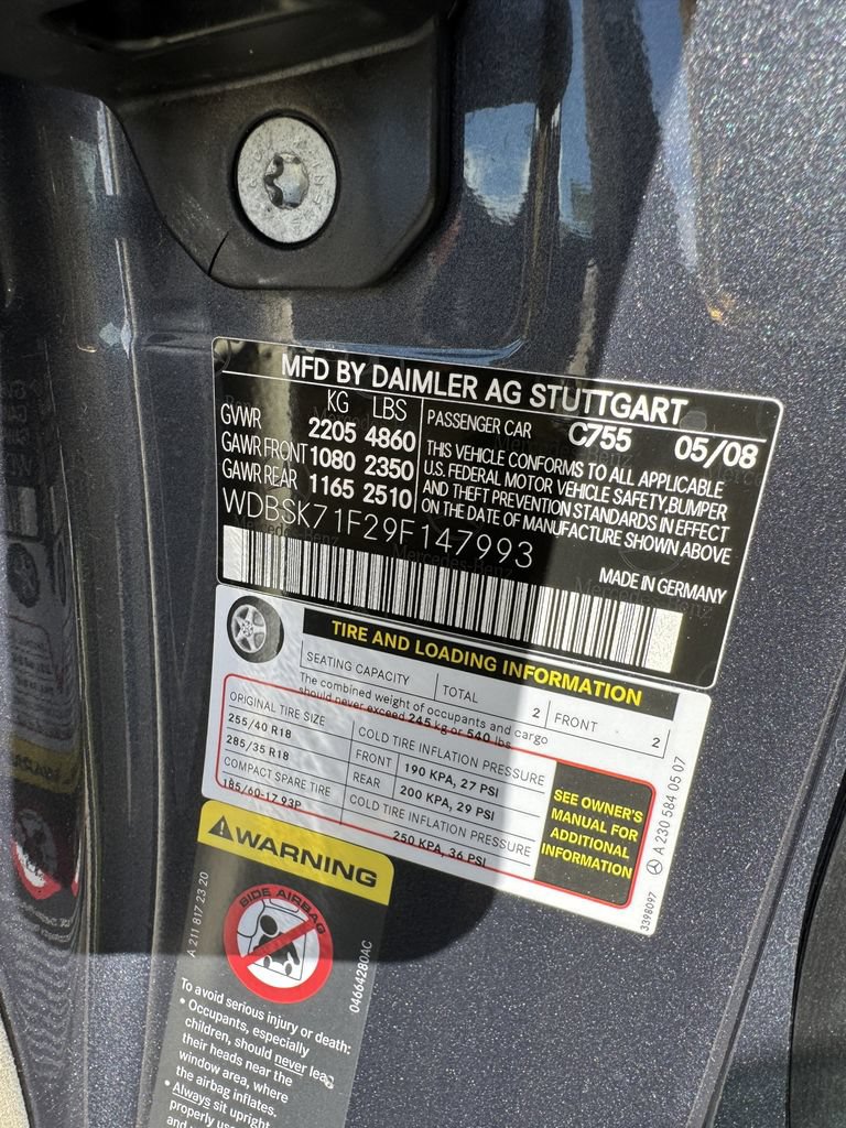 Used 2009 Mercedes-Benz SL 550 image 37