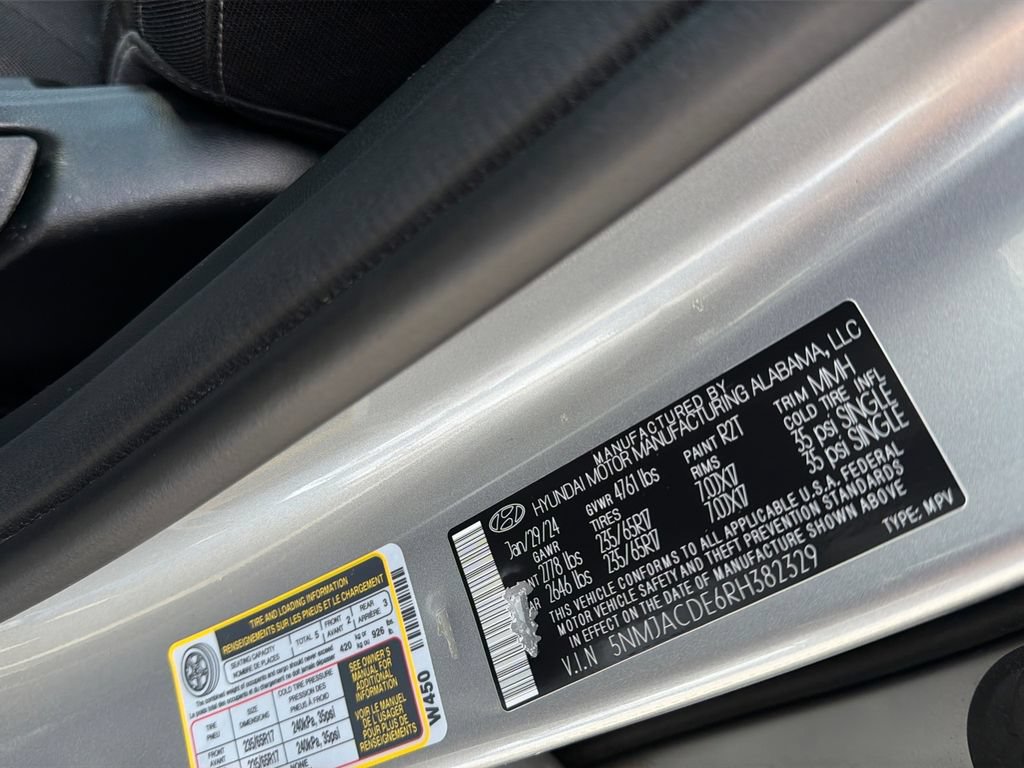 Certified 2024 Hyundai Tucson SE AWD/4WD image 28