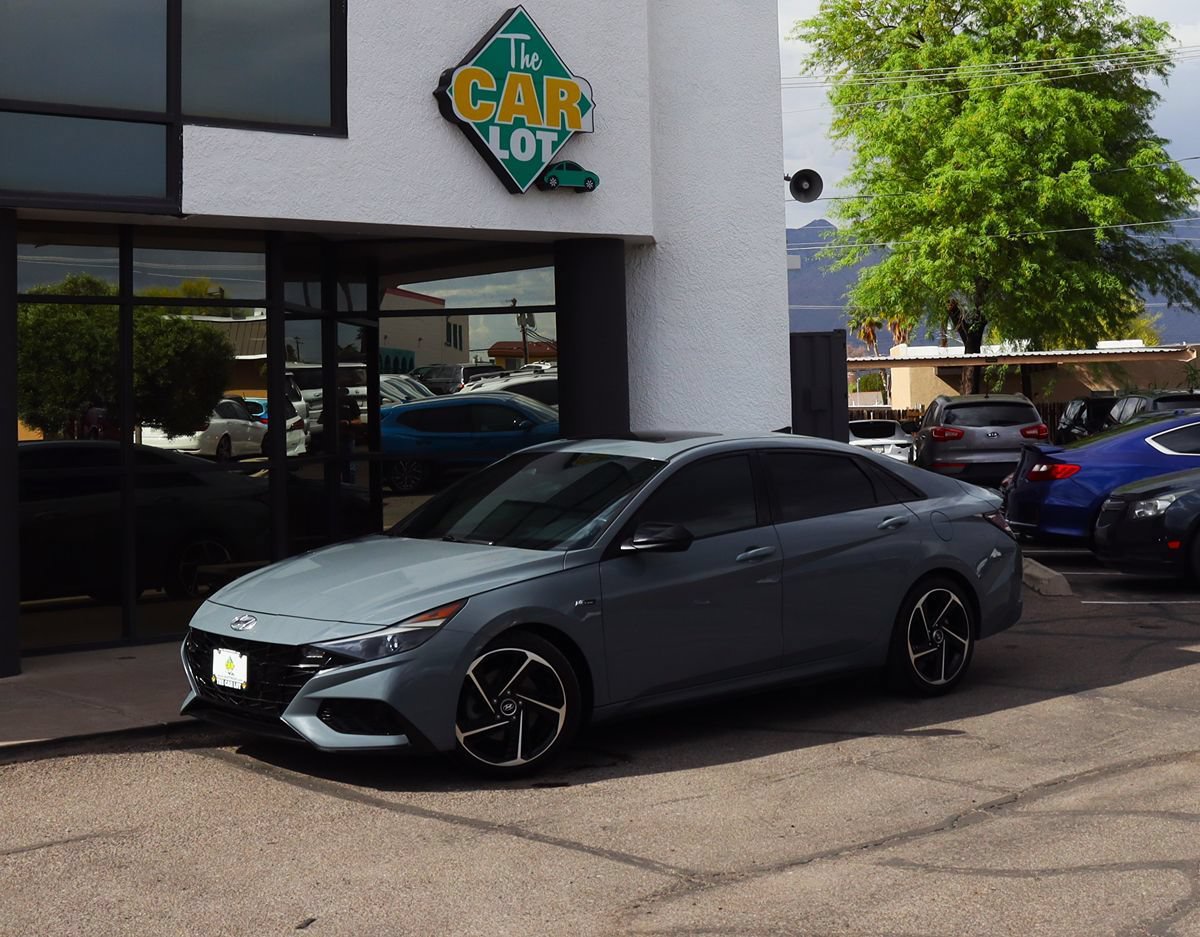 Used 2021 Hyundai Elantra N Line w/ Cargo Package FWD image 3