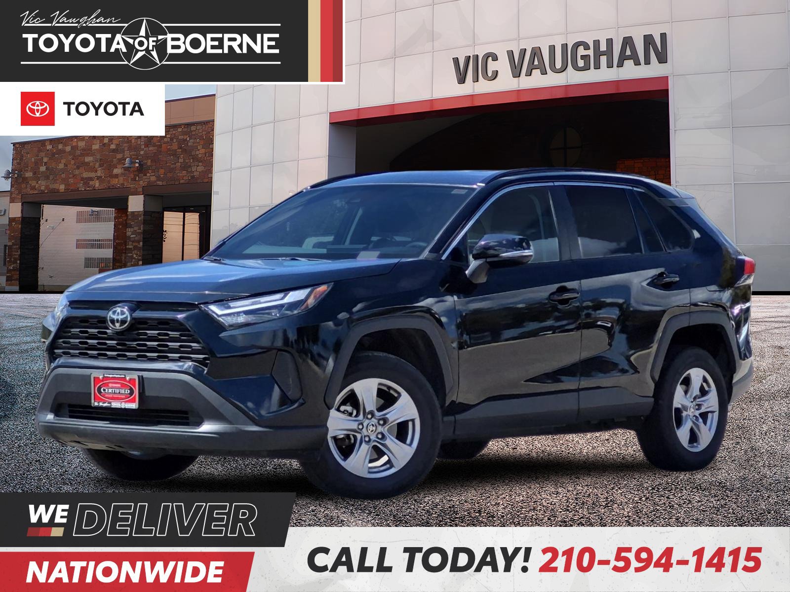 Certified 2025 Toyota RAV4 XLE FWD image 1