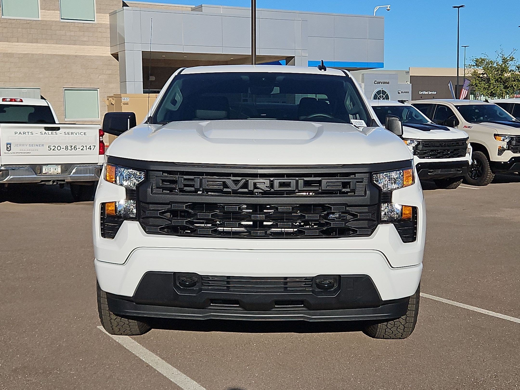 New 2026 Chevrolet Silverado 1500 Custom w/ Turbomax Blackout Package AWD/4WD image 13