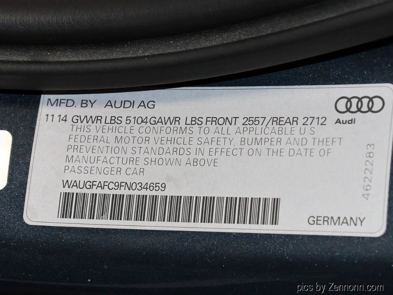 Used 2015 Audi A6 2.0T Premium Plus w/ Premium Plus Package AWD/4WD image 37