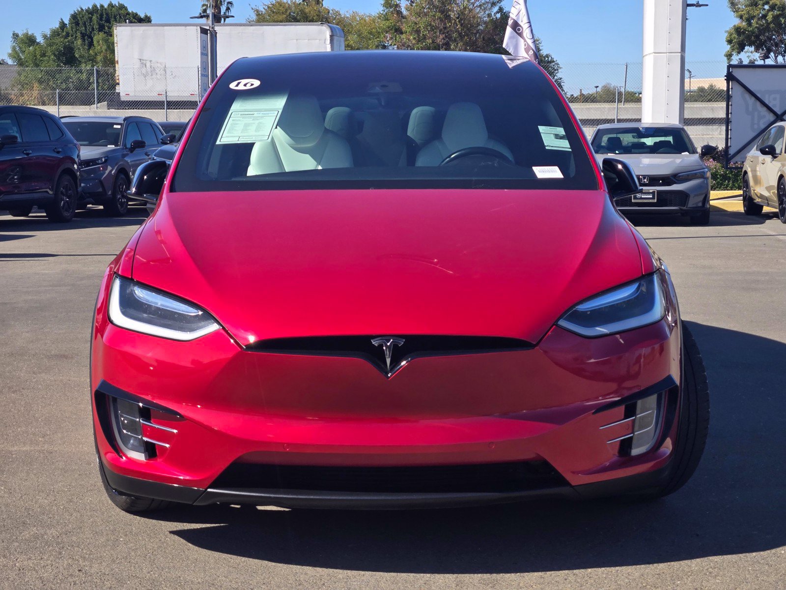 Used 2016 Tesla Model X 90D AWD/4WD image 2
