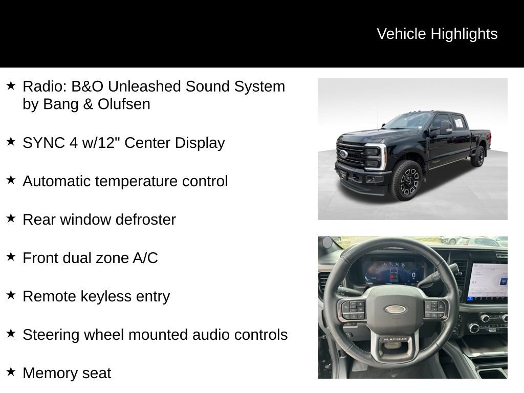 Used 2026 Ford F250 Platinum w/ FX4 Off-Road Package AWD/4WD image 16