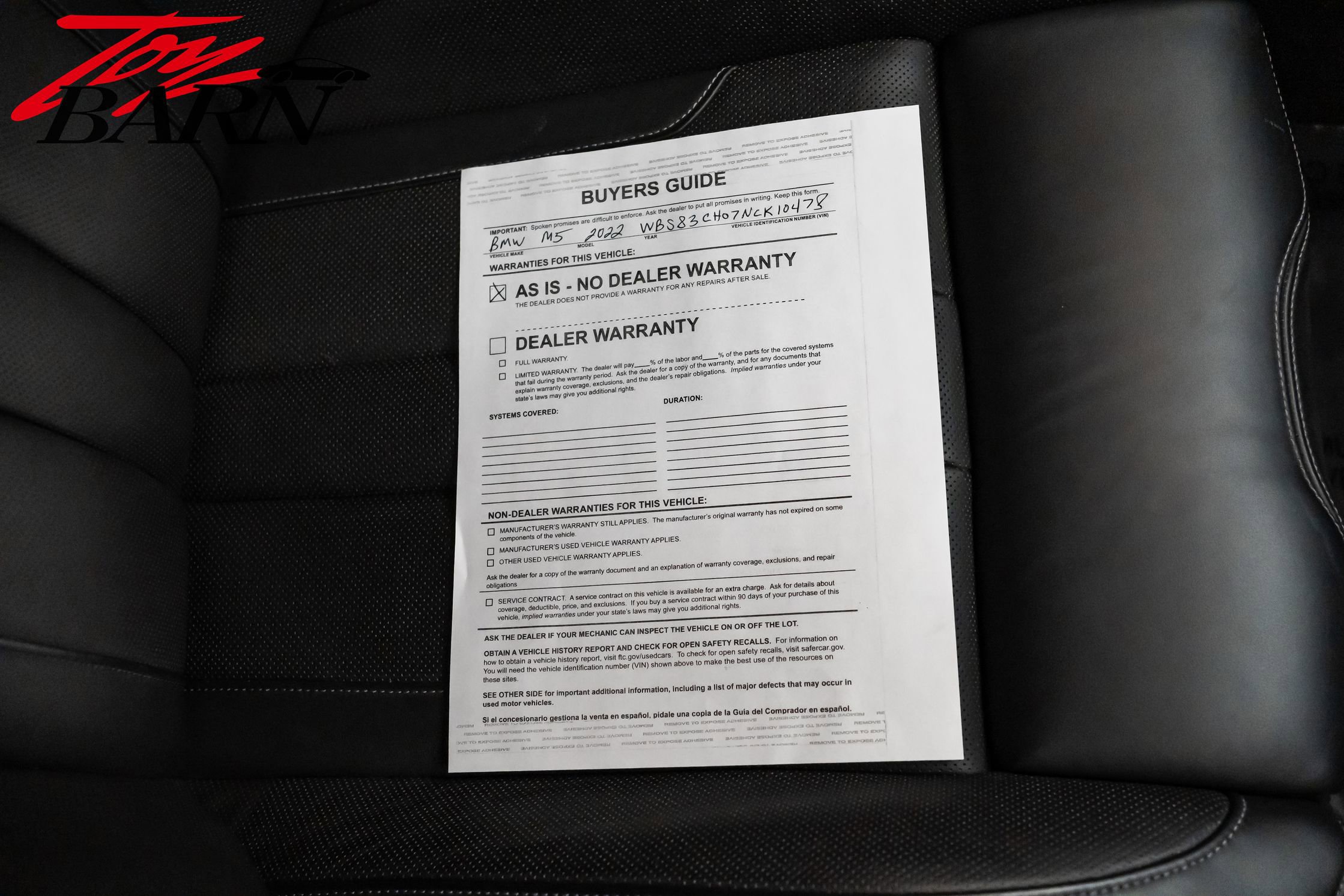 Used 2022 BMW M5 w/ Executive Package image 61