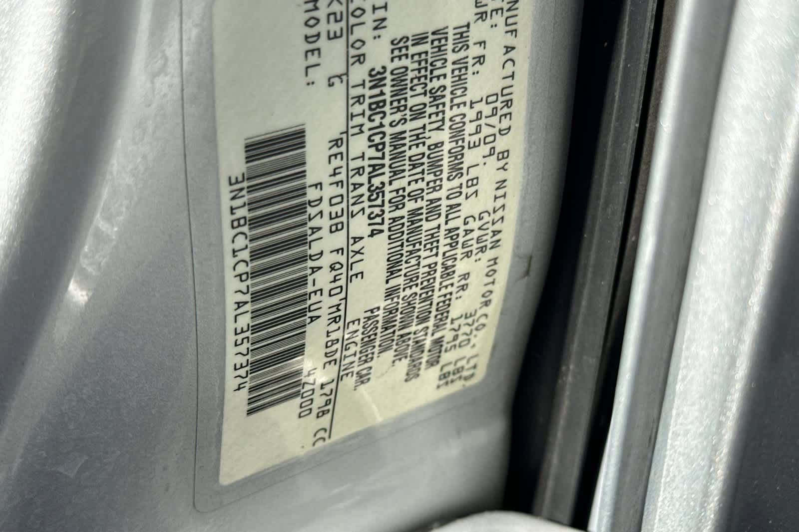 Used 2010 Nissan Versa 1.8 S w/ PWR Plus Pkg FWD image 27