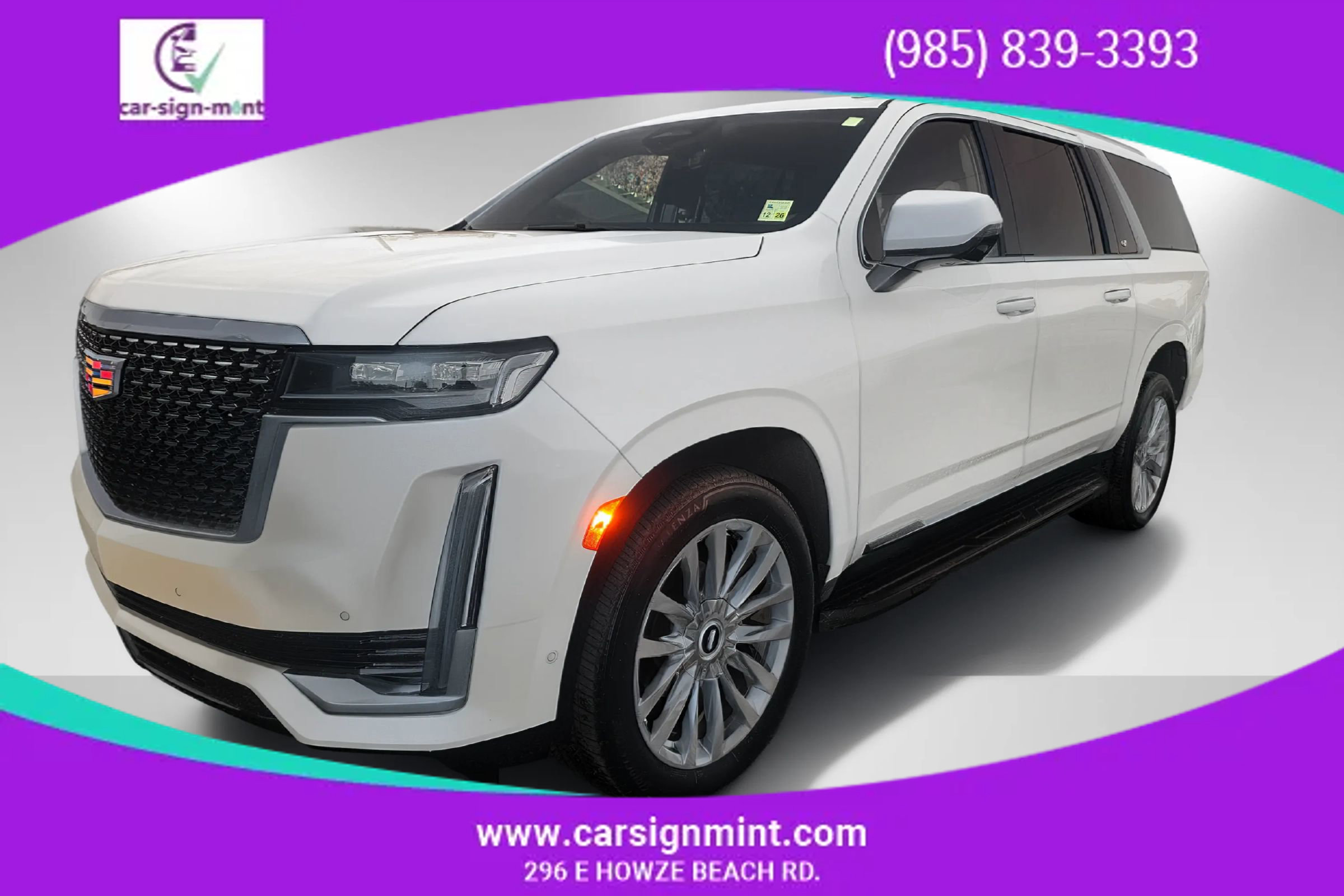 Used 2022 Cadillac Escalade ESV Premium Luxury