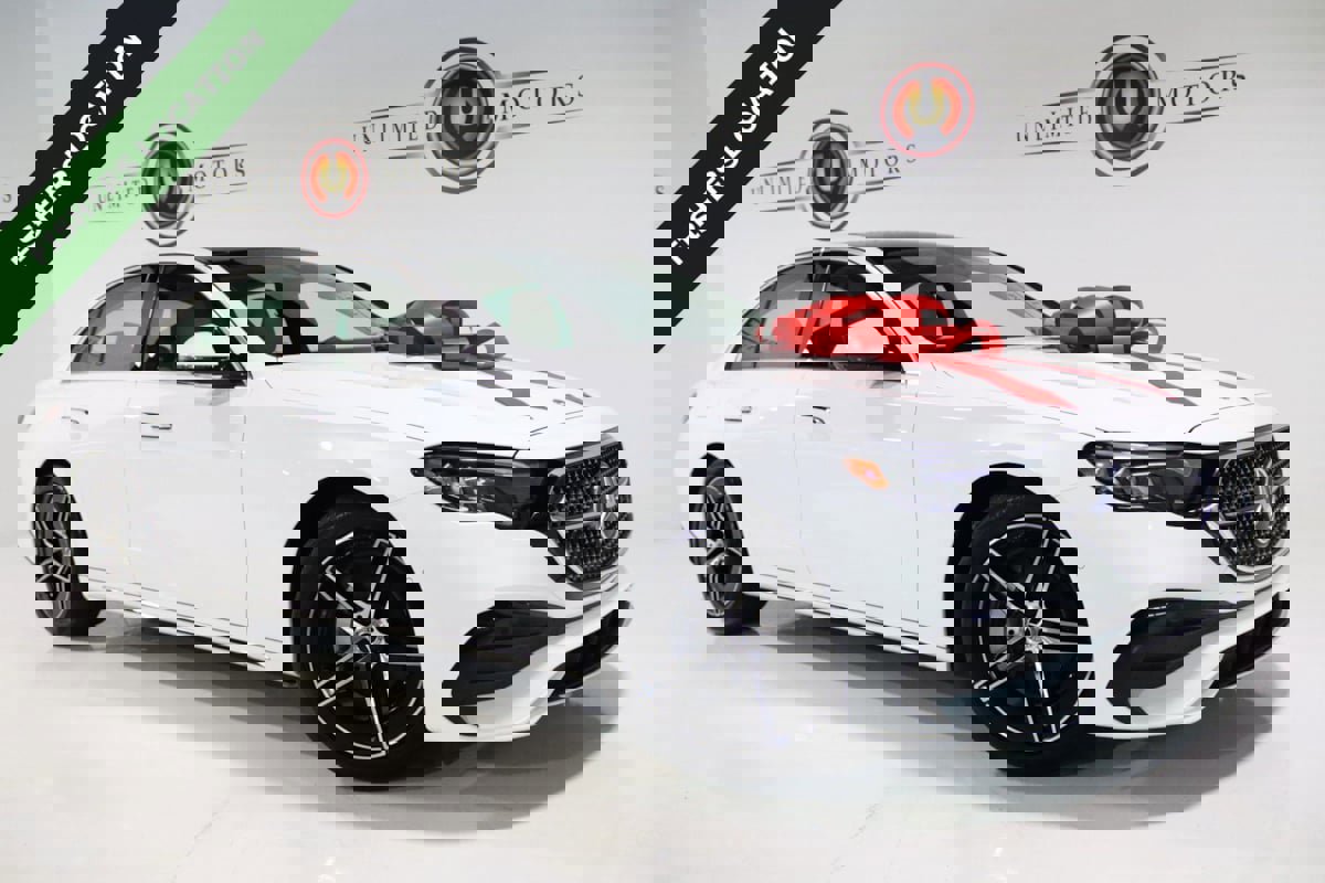 Used 2025 Mercedes-Benz E 350 4MATIC Sedan image 1