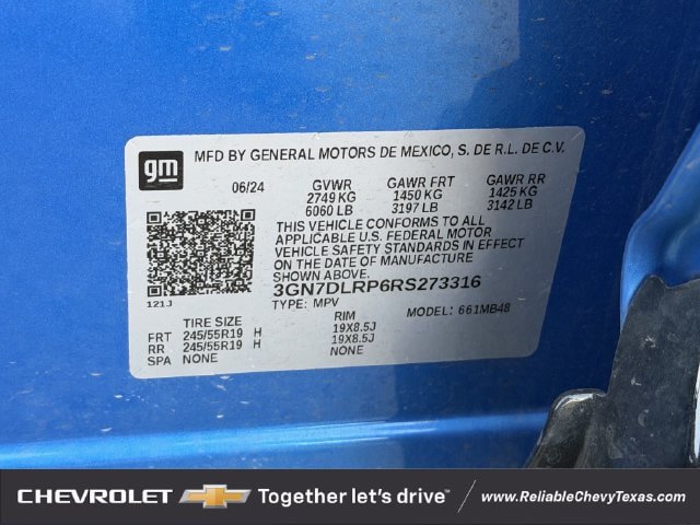 Used 2024 Chevrolet Equinox EV LT w/ Active Safety Package 3 FWD image 32