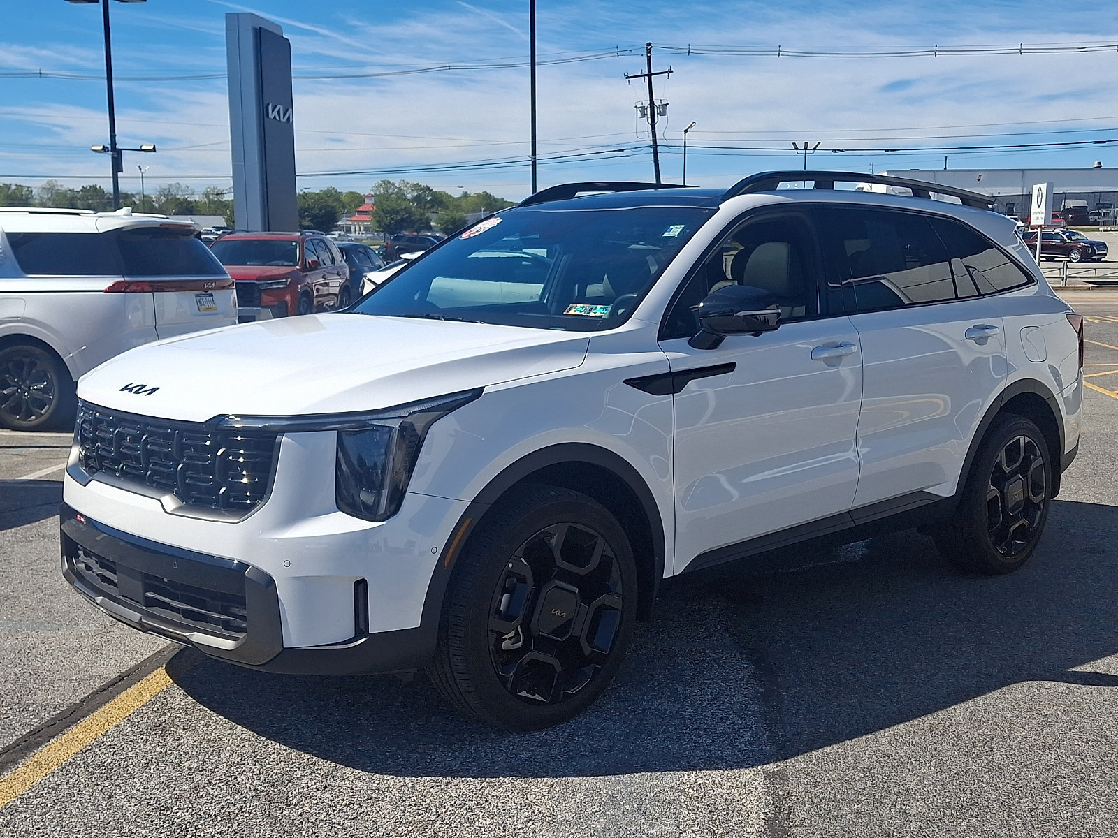 Certified 2025 Kia Sorento SX Prestige w/ Sage Leather Package AWD/4WD image 6