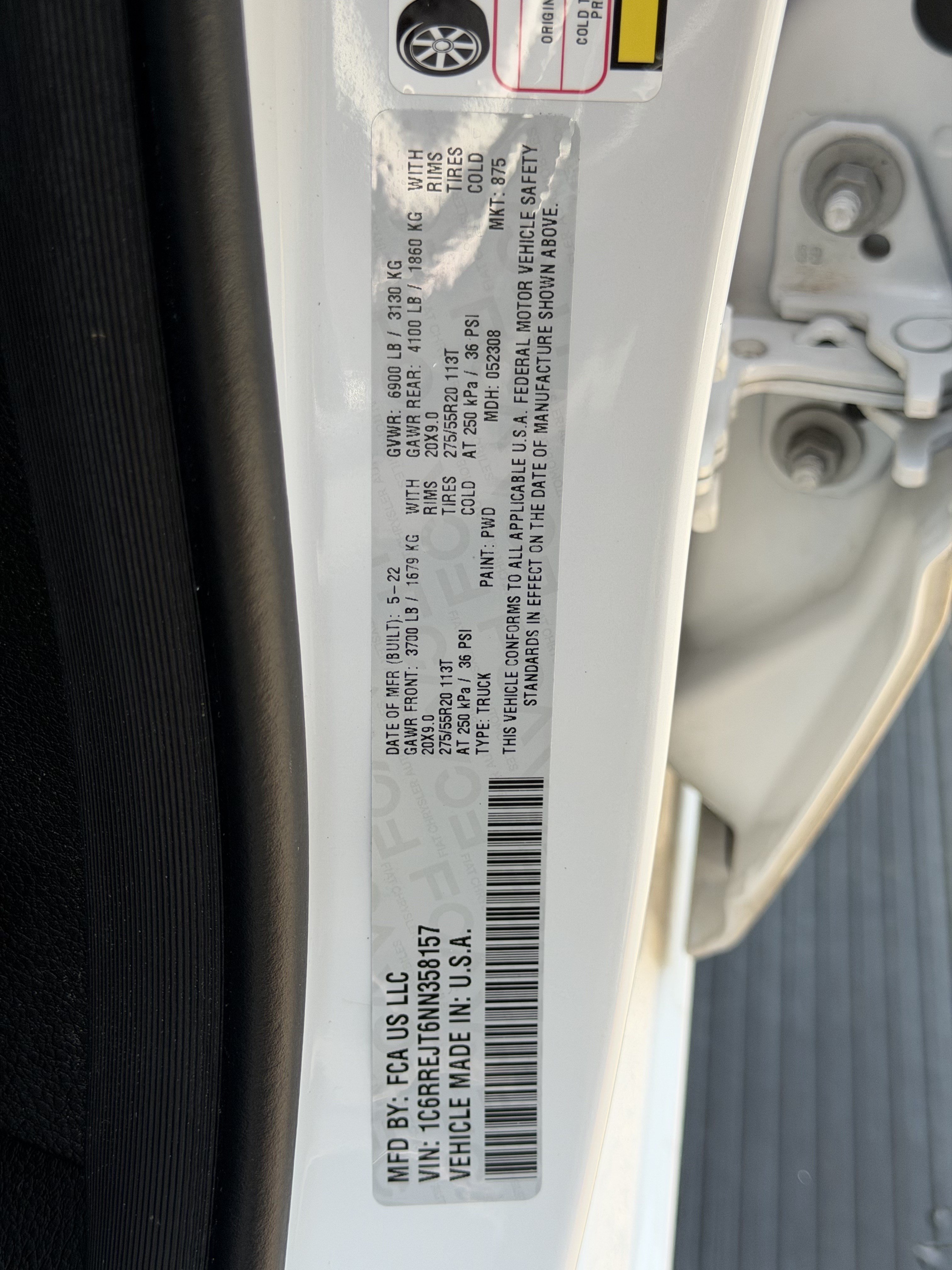 Used 2022 RAM 1500 Laramie w/ Sport Appearance Package RWD image 36