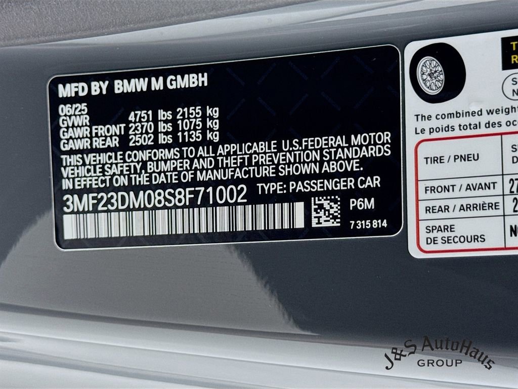 Used 2025 BMW M2 w/ Lighting Package RWD image 41