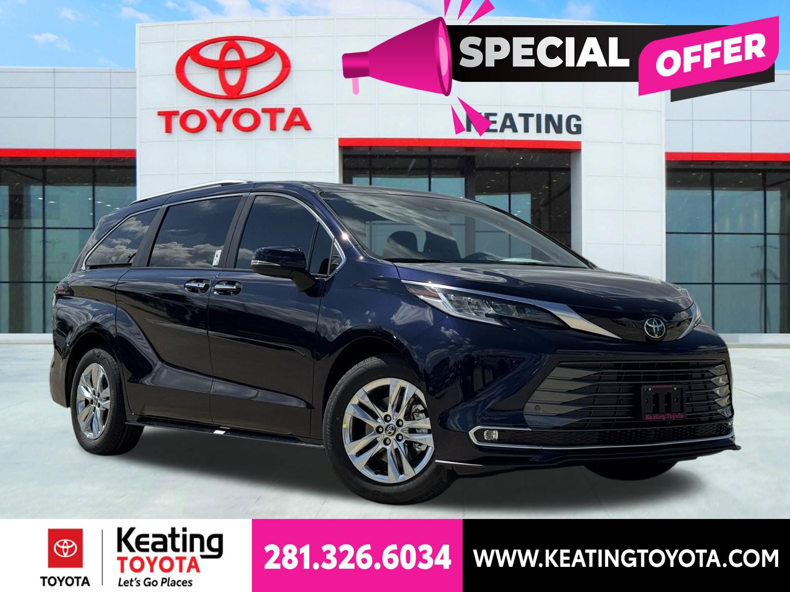 New 2026 Toyota Sienna Limited