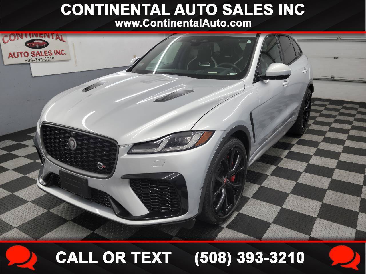 Used 2021 Jaguar F-PACE SVR AWD/4WD image 1