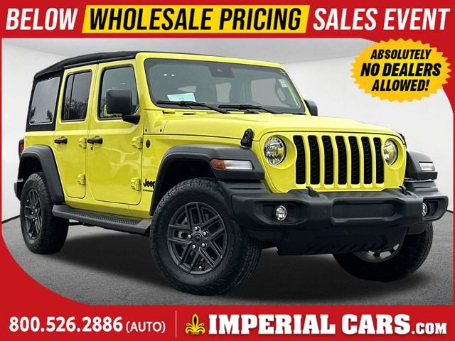 Used 2024 Jeep Wrangler Sport S