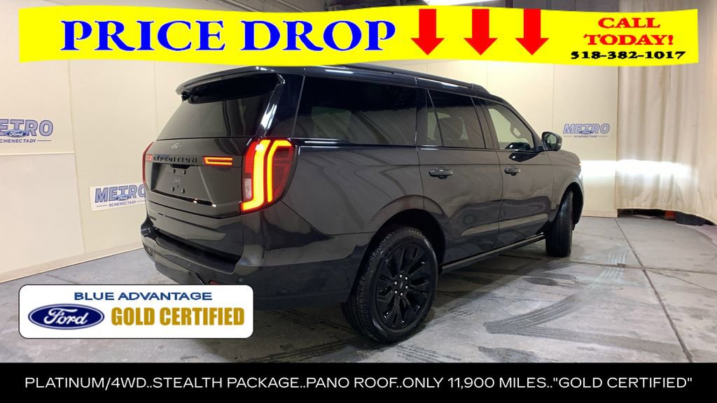 Certified 2025 Ford Expedition Platinum w/ Stealth Appearance Package image 3