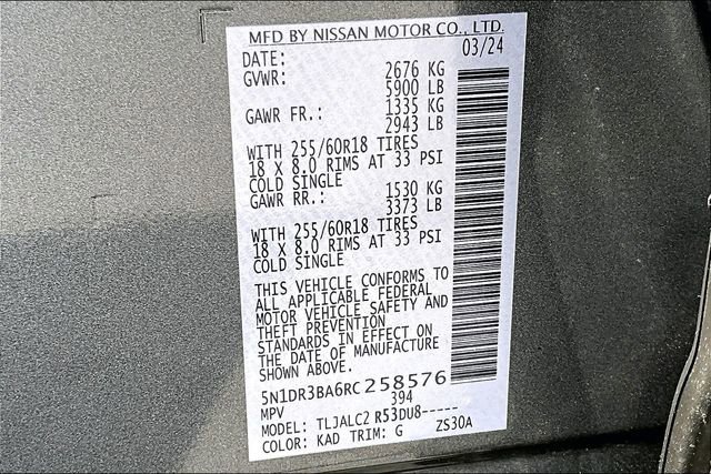 Certified 2024 Nissan Pathfinder SV FWD image 19