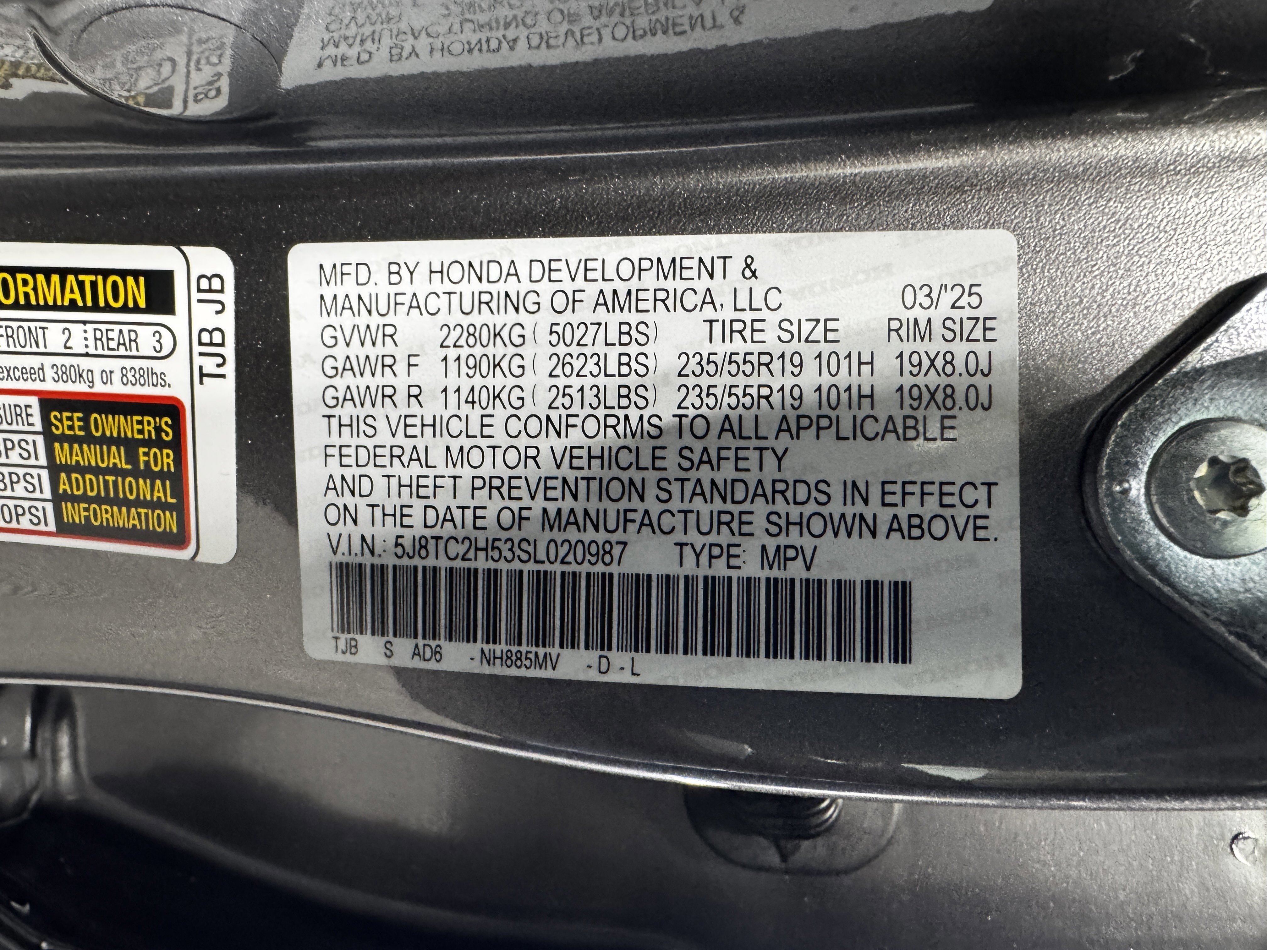 Certified 2025 Acura RDX SH-AWD w/ Technology Package image 42